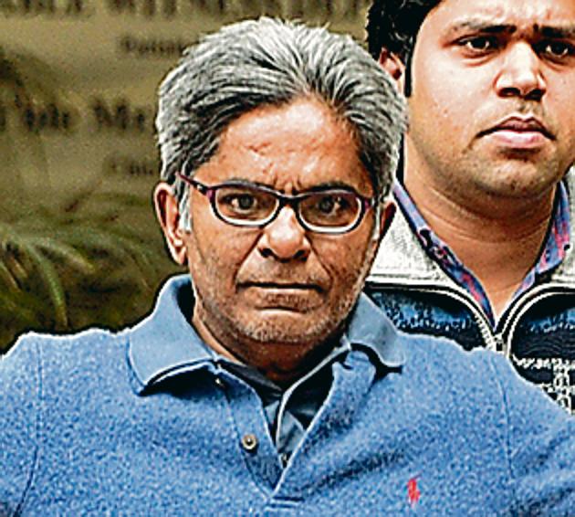 A day after Rajiv Saxena, an accused in the <span class='webrupee'>?</span>3,600 crore AgustaWestland VVIP chopper purchase case moved an application to be an approver, a Delhi court ordered the recording of his statement.(Sanchit Khanna/HT PHOTO)