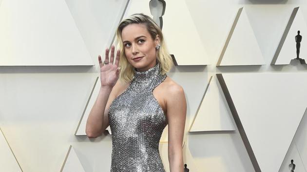 91st Academy Awards Red Carpet: Captain Marvel star Brie Larson at the Oscars red carpet.(Jordan Strauss/Invision/AP)