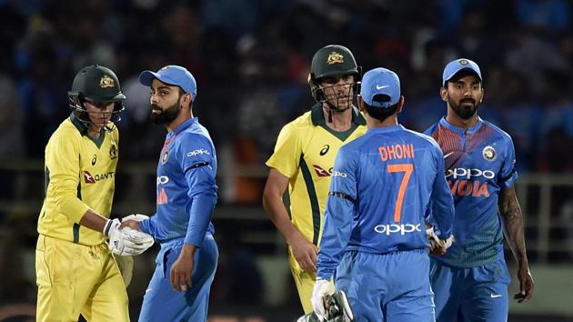 Pat Cummins and Jhye Richardson held their nerves as they scripted a win off the final delivery (PTI)