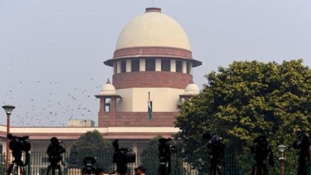 Supreme Court, in New Delhi, India. Image for representation. (Amal KS/HT PHOTO)