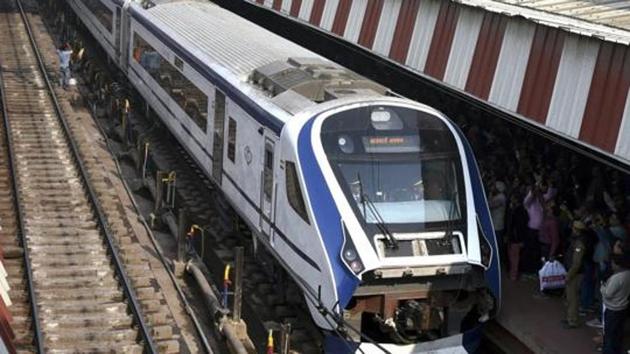 Chocolates to melt hearts of locals antagonistic to Train 18. (PTI) Chocolates to melt hearts of locals antagonistic to Train 18. (PTI)