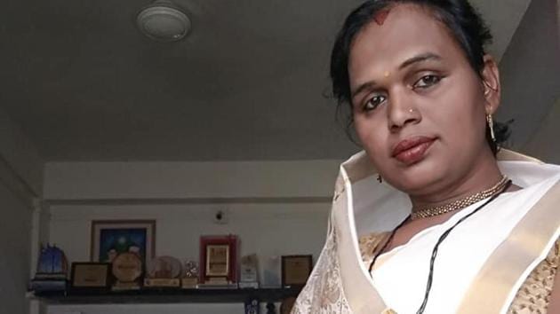 Disha Pinky Shaikh, a transgender person, has been appointed the spokesperson of Maharashtra unit of Vanchit Bahujan Aghadi. (HT Photo) Disha Pinky Shaikh, a transgender person, has been appointed the spokesperson of Maharashtra unit of Vanchit Bahujan Aghadi. (HT Photo)