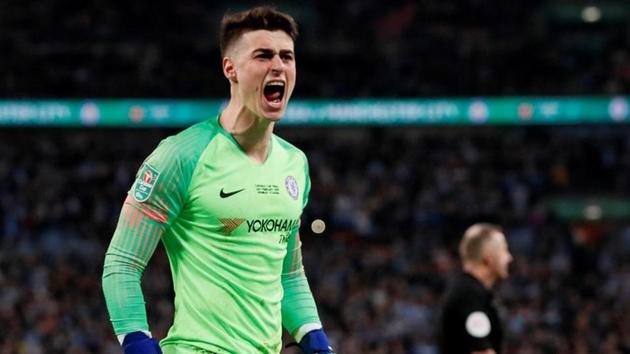 File image of Chelsea's Kepa Arrizabalaga.(Reuters)