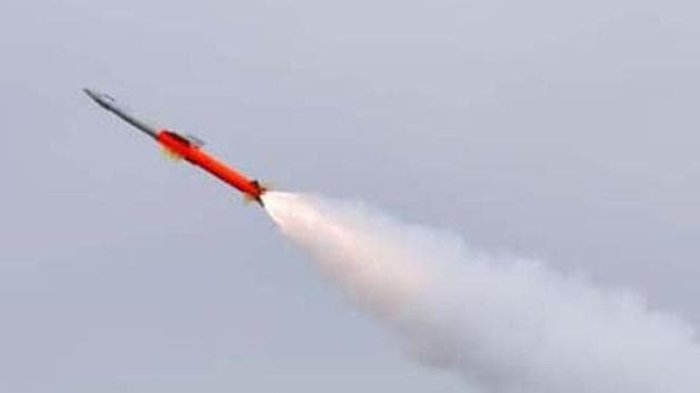 India successfully test-fired the short-range Quick Reaction Surface to Air Missile (QRSAM) off Odisha coast on Tuesday. Two missiles were tested by the Defence Research and Development Organisation (DRDO) for the armament being developed for the Army. (ANI) India successfully test-fired the short-range Quick Reaction Surface to Air Missile (QRSAM) off Odisha coast on Tuesday. Two missiles were tested by the Defence Research and Development Organisation (DRDO) for the armament being developed for the Army. (ANI)