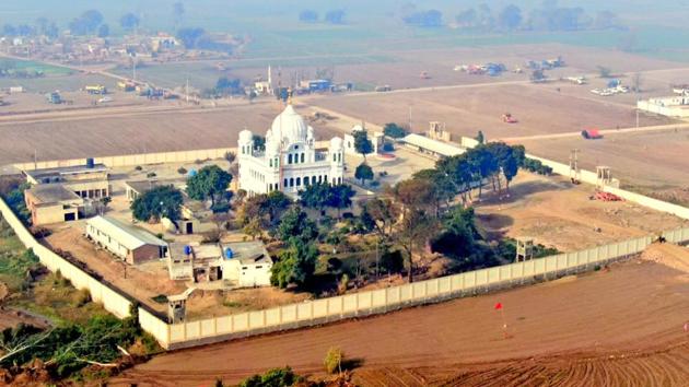 The Gurdwara Darbar Sahib at Kartarpur. (HT File) The Gurdwara Darbar Sahib at Kartarpur. (HT File)