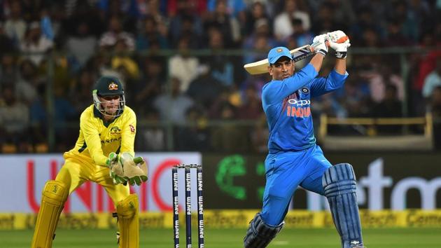 MS Dhoni was at his belligerent best (PTI)