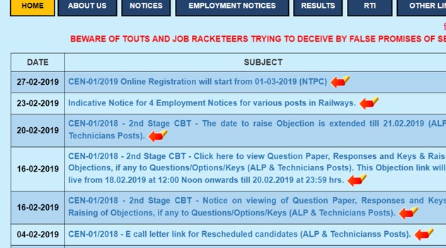 RRB NTPC Recruitment 2019 application postponed : Railway Recruitment Board (RRB) and Railway Recruitment Cells (RRCs) has invited online applications for around 1,30,000 vacancies for posts of non-technical popular categories (NTPC), paramedical staff, ministerial and isolated categories and level 1 posts.(RRB chandigarh)