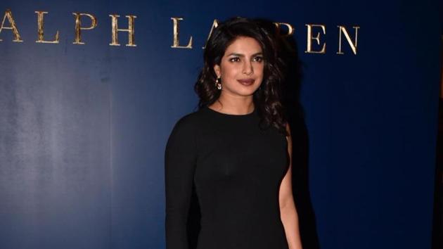Priyanka Chopra Is Stunning In A Black Bodycon Dress At Ralph Lauren India Store Launch