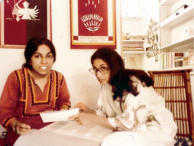 (L-R) Urvashi Butalia and Ritu Memon founded Kali for Women, India’s first feminist publishing house in 1984.