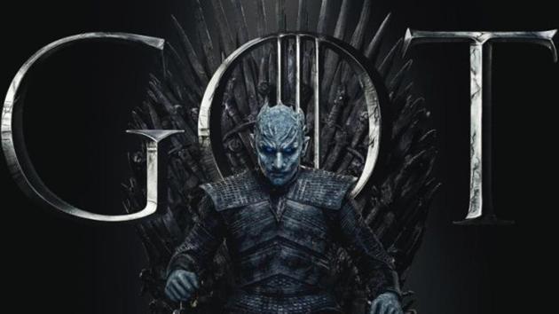 the night king on the iron throne