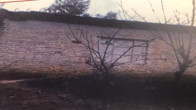 Ammunition dump in Pakistan’s Balakot that was blown up in Indian air strikes on Tuesday, Feb 26, 2019.(ANI)