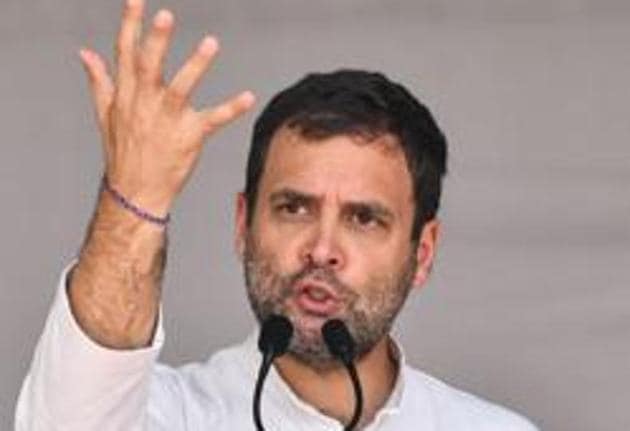 Indian National Congress party President Rahul Gandhi (File) Indian National Congress party President Rahul Gandhi (File)