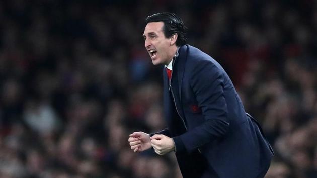 Arsenal manager Unai Emery.(Action Images via Reuters)