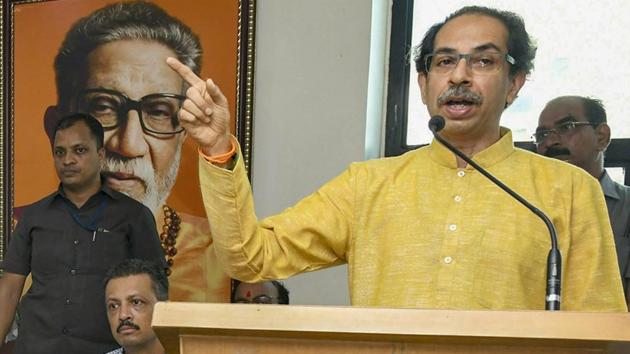 Shiv Sena chief Uddhav Thackeray has defended his party’s alliance with the BJP for the forthcoming elections. (PTI) Shiv Sena chief Uddhav Thackeray has defended his party’s alliance with the BJP for the forthcoming elections. (PTI)