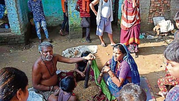 Nomads at Bihta claim themselves as Paithan, but follow Hindu traditions. The dead are cremated (HT) Nomads at Bihta claim themselves as Paithan, but follow Hindu traditions. The dead are cremated (HT)