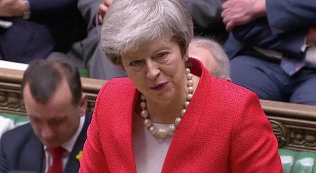 The bleak assessment, released by the Theresa May government on Tuesday, sets out a series of situations in which production lines, food shortages, impact on financial institutions and movement of people will be adversely affected.(Reuters)