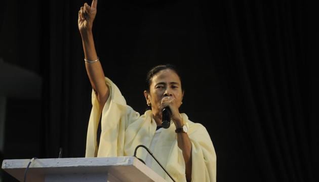 Mamata Banerjee said nobody knows about the facts of the IAF’s airstrike on the Jaish camp and that the television news channels were unilaterally fed information. (Samir Jana/ HT Photo) Mamata Banerjee said nobody knows about the facts of the IAF’s airstrike on the Jaish camp and that the television news channels were unilaterally fed information. (Samir Jana/ HT Photo)