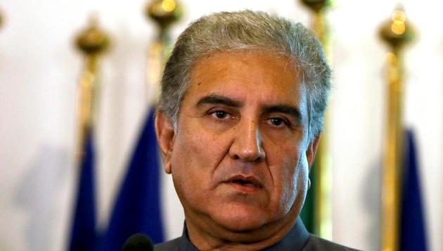 Pakistan's Foreign Minister Shah Mehmood Qureshi.(REUTERS FILE PHOTO)