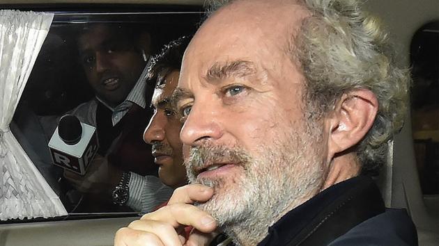 Special Judge Arvind Kumar said Michel has been lodged in jail for the last 70 days, and asked what happened so suddenly due to which he has now been shifted to the high security ward. (AP/File Photo) Special Judge Arvind Kumar said Michel has been lodged in jail for the last 70 days, and asked what happened so suddenly due to which he has now been shifted to the high security ward. (AP/File Photo)