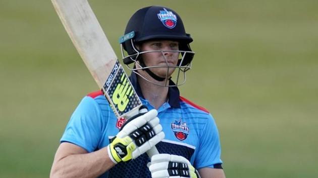 Steve Smith bats during his game at the GT20 Cricket Tournament in King City, Ontario, Canada, June 28, 2018. REUTERS/Carlo Allegri/Files (REUTERS) Steve Smith bats during his game at the GT20 Cricket Tournament in King City, Ontario, Canada, June 28, 2018. REUTERS/Carlo Allegri/Files (REUTERS)