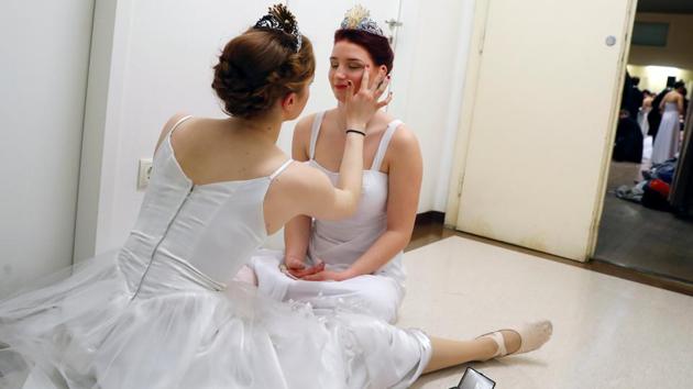 Members of the opening committee prepare for the traditional Opera Ball in Vienna, Austria. (Leonhard Foeger / REUTERS) Members of the opening committee prepare for the traditional Opera Ball in Vienna, Austria. (Leonhard Foeger / REUTERS)