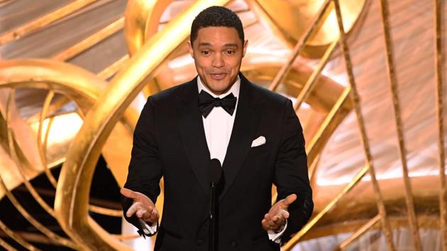 Comedian Trevor Noah presents an award during the 91st Annual Academy Awards at the Dolby Theatre in Hollywood, California on February 24, 2019.(AFP)