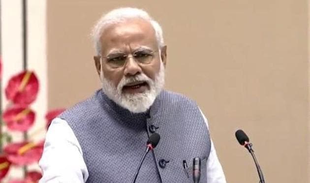 PM Narendra Modi on Saturday said the Sanskrit word ‘Abhinandan’ would acquire a new meaning due to what has transpired over past couple of days.(BJP/Twitter)