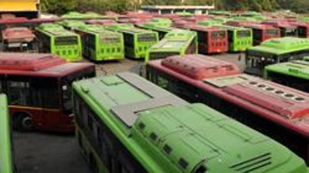 Construction of bus depot in Gurugram sector 48 delayed as bids get rejected. (Photo by Sonu Mehta/ Hindustan Times) (Hindustan Times) Construction of bus depot in Gurugram sector 48 delayed as bids get rejected. (Photo by Sonu Mehta/ Hindustan Times) (Hindustan Times)