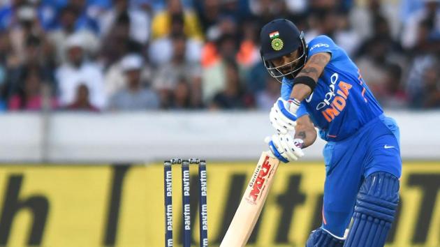 Virat Kohli in action. (AFP) Virat Kohli in action. (AFP)