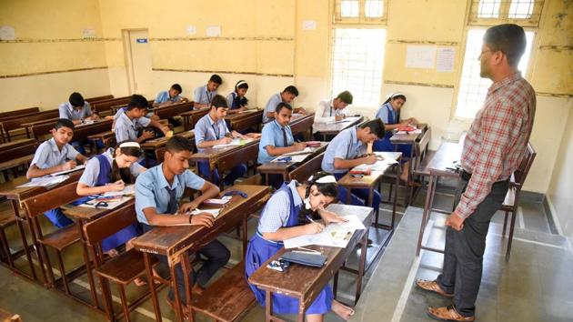 Special teams to audit safety measures in Gurgaon private schools, flag problems. (Photo by Sanket Wankhade/HT PHOTO)(HT Photo)