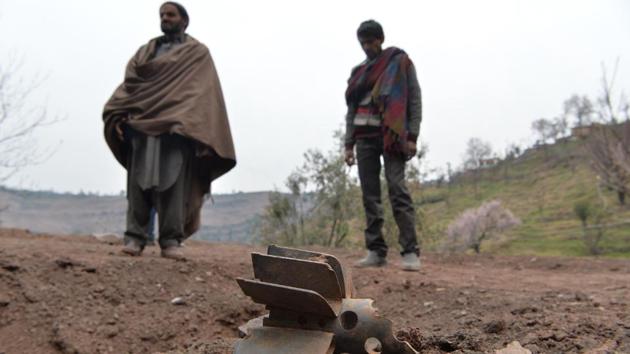 A woman and her two minor children, one of them nine months old, were killed while her husband was critically injured after a Pakistani mortar shell hit their house along the Line of Control in Jhullas area of Poonch district late Friday night. Shelling by Pakistani intensified shortly after Indian Air Force pilot Abhinandan Varthaman was repatriated through the Wagah border following two days of captivity. (Sajjad Hussain / AFP) A woman and her two minor children, one of them nine months old, were killed while her husband was critically injured after a Pakistani mortar shell hit their house along the Line of Control in Jhullas area of Poonch district late Friday night. Shelling by Pakistani intensified shortly after Indian Air Force pilot Abhinandan Varthaman was repatriated through the Wagah border following two days of captivity. (Sajjad Hussain / AFP)