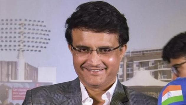 Sourav Ganguly poses for photos. (PTI) Sourav Ganguly poses for photos. (PTI)