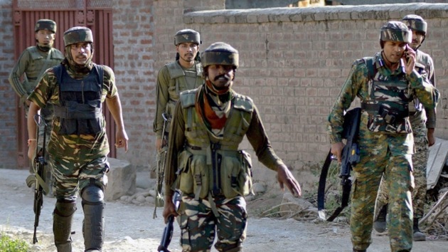 Earlier, four security personnel - two policemen and two CRPF jawans - had lost their lives on Friday in the encounter, which is now in its third day. Two Army jawans were also reported to have been killed in the encounter. (PTI/ Representative Image) Earlier, four security personnel - two policemen and two CRPF jawans - had lost their lives on Friday in the encounter, which is now in its third day. Two Army jawans were also reported to have been killed in the encounter. (PTI/ Representative Image)