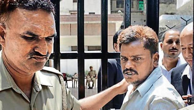 A CBI court on Saturday awarded the death penalty to Surinder Koli for murdering and then dismembering the body of a 14-year-old girl, one of the victims in the infamous Nithari killing case. sakib ali/ ht file(HT Photo) A CBI court on Saturday awarded the death penalty to Surinder Koli for murdering and then dismembering the body of a 14-year-old girl, one of the victims in the infamous Nithari killing case. sakib ali/ ht file(HT Photo)