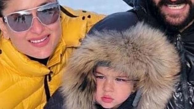 A video of Kareena Kapoor tying son Taimur’s shoes on the roadside in Pataudi has surfaced on the web.