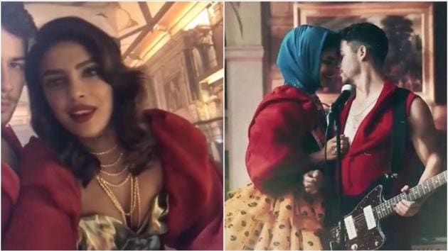 Priyanka Chopra features in Jonas Brothers’ video for Sucker.