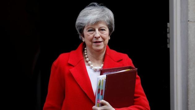 Prime Minister Theresa May on Sunday spoke to Pakistan Prime Minister Imran Khan and told him to act against terror groups. (REUTERS) Prime Minister Theresa May on Sunday spoke to Pakistan Prime Minister Imran Khan and told him to act against terror groups. (REUTERS)