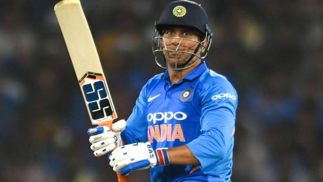 MS Dhoni plays a shot during the first one day international (ODI) cricket match between India and Australia. (AFP) MS Dhoni plays a shot during the first one day international (ODI) cricket match between India and Australia. (AFP)