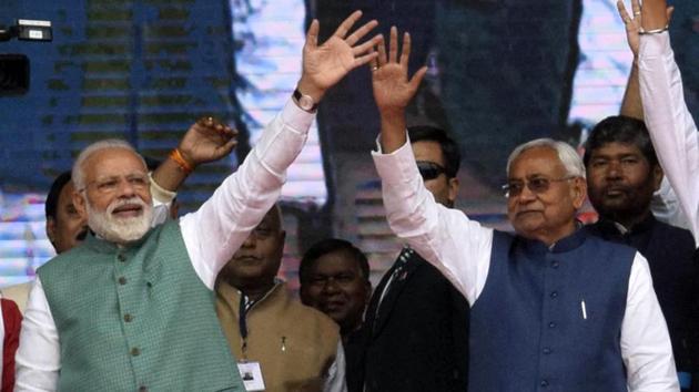 PM Modi and Kumar last attended a rally in 2009, in Ludhiana. (ANI Photo)