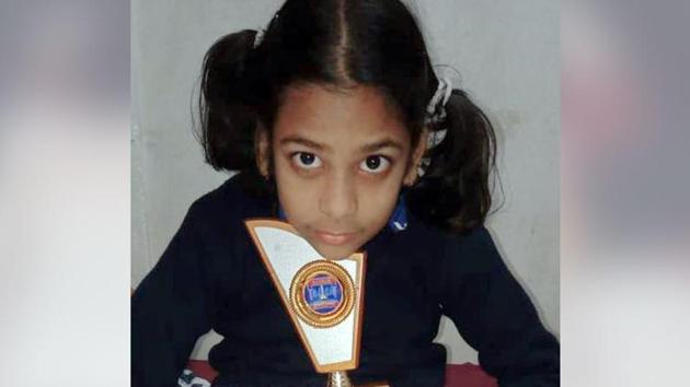 Anisha Mantri was fitted with a hearing implant at a young age after her parents realised her deficiency. (HT Photo) Anisha Mantri was fitted with a hearing implant at a young age after her parents realised her deficiency. (HT Photo)
