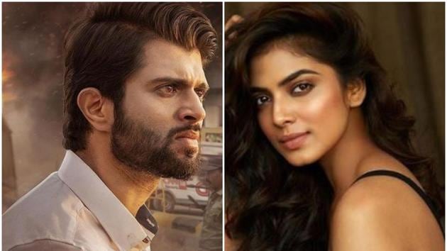 Vijay Deveradonka and Malvika Mohanan’s upcoming Telugu film is called Hero.(Instagram)