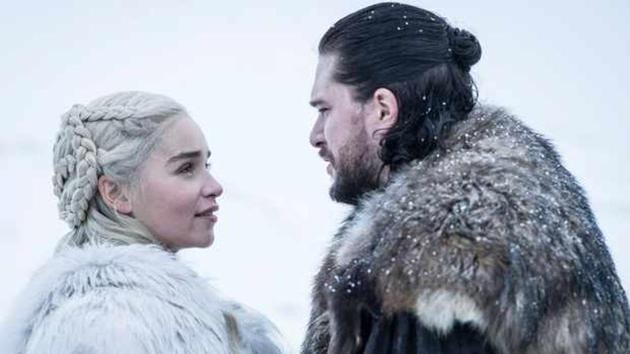 game of thrones jon snow and daenerys