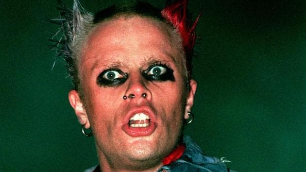 In this photo dated June 8, 1997, Keith Flint, lead singer of The Prodigy during a concert in Offenbach, Germany.(API)