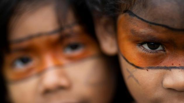 Indigenous advocates say such rhetoric has stoked long-simmering resentment, putting native lives at risk. One of Bolsonaro’s first acts as president was to strip FUNAI of its role in setting reservation boundaries, passing that authority to the Agriculture Ministry, which is dominated by rural interests. (Ueslei Marcelino / REUTERS) Indigenous advocates say such rhetoric has stoked long-simmering resentment, putting native lives at risk. One of Bolsonaro’s first acts as president was to strip FUNAI of its role in setting reservation boundaries, passing that authority to the Agriculture Ministry, which is dominated by rural interests. (Ueslei Marcelino / REUTERS)