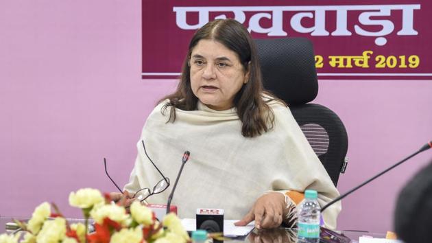 The government has cancelled passports of 45 non-resident Indians, or NRIs, for abandoning their wives, Women and Child Development minister Maneka Gandhi has said. The Integrated Nodal Agency made to look into the matter has been issuing Look-Out Circulars to absconding husbands in cases of NRI marriages and 45 passports have been impounded by the External Affairs Ministry. (Subhav Shukla / PTI File) The government has cancelled passports of 45 non-resident Indians, or NRIs, for abandoning their wives, Women and Child Development minister Maneka Gandhi has said. The Integrated Nodal Agency made to look into the matter has been issuing Look-Out Circulars to absconding husbands in cases of NRI marriages and 45 passports have been impounded by the External Affairs Ministry. (Subhav Shukla / PTI File)