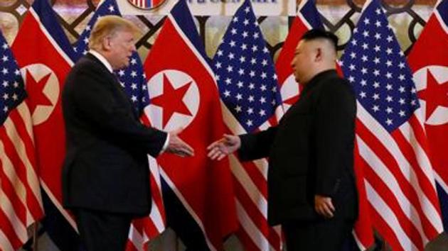 The summit’s collapse followed the leaders’ historic meeting in Singapore that produced only a vague commitment from Kim to work “toward complete denuclearization of the Korean peninsula.”(Reuters)