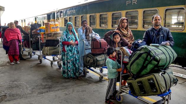 Pakistani authorities on Monday restored the Samjhauta Express services between Lahore and Delhi, days after the train was suspended due to tense bilateral ties. The train departs on Monday and Thursday from Lahore. The Samjhauta Express carrying some 150 passengers left Lahore railway station for India, Radio Pakistan reported. (PTI File) Pakistani authorities on Monday restored the Samjhauta Express services between Lahore and Delhi, days after the train was suspended due to tense bilateral ties. The train departs on Monday and Thursday from Lahore. The Samjhauta Express carrying some 150 passengers left Lahore railway station for India, Radio Pakistan reported. (PTI File)