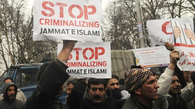 The Jammu and Kashmir government late on Sunday clarified that Jamaat-e-Islami’ affiliated schools, mosques and orphanages have been kept outside the purview of the ban on the organisation. There is anxiety among parents and students of hundreds of JeI-run schools as they fear the administration may seal educational institutes as well. (Waseem Andrabi / HT File) The Jammu and Kashmir government late on Sunday clarified that Jamaat-e-Islami’ affiliated schools, mosques and orphanages have been kept outside the purview of the ban on the organisation. There is anxiety among parents and students of hundreds of JeI-run schools as they fear the administration may seal educational institutes as well. (Waseem Andrabi / HT File)