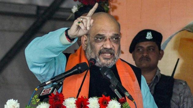 Amit Shah will be in Jharkhand’s Godda today(PTI)