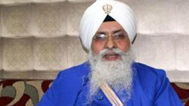 Takht Patna Sahib jathedar Giani Iqbal Singh stepped down from his post on Sunday, March 3, 2019. (HT File) Takht Patna Sahib jathedar Giani Iqbal Singh stepped down from his post on Sunday, March 3, 2019. (HT File)